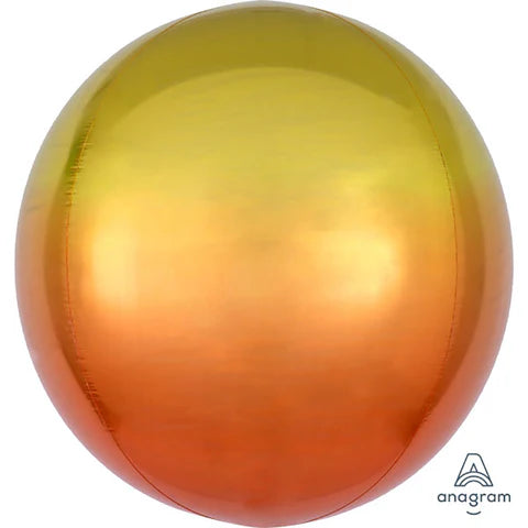 Anagram 16" Ombre Yellow & Orange Orbz